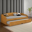 Ver imagem 1 de Sofa Cama com Auxiliar Funny Iii Cinamomo Conquista