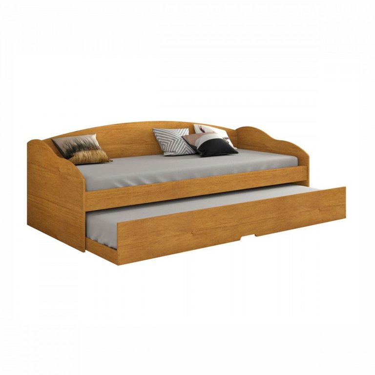Sofa Cama com Auxiliar Funny Iii Cinamomo Conquista