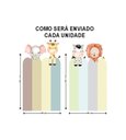 Ver imagem 3 de Adesivo de Parede Cerquinha Animais Safari Aquarela