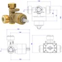 Ver imagem 2 de Base Monocomando Chuveiro Deca - 4493000cpvc