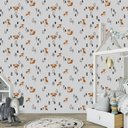 Ver imagem 4 de Papel de parede rapozinha infantil árvore para quarto de bebê M² PP96