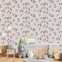 Ver imagem 2 de Papel de parede rapozinha infantil árvore para quarto de bebê M² PP96