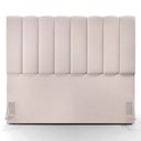 Ver imagem 2 de Kit Cabeceira Cama Box Queen 160cm com Calçadeira Baú Dália W01 Linho Cru - Lyam Decor