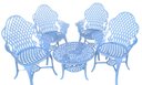 Ver imagem 1 de Conjunto de Mesa para Jardim Copacabana com Mesa Baixa em Alumínio Fundido Unifer Móveis
