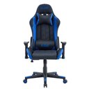 Ver imagem 2 de Cadeira Giratória Gamer Kl3 - Preto e Azul