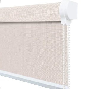 Persiana Rolo Screen 3% Bege - 1,80m X 2,00m
