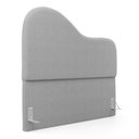 Ver imagem 5 de Cabeceira Orgânica Cama Box Casal Padrão Sea 140cm com Frame Bouclé - Desk Design