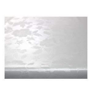 Toalha De Mesa Térmica Pvc Impermeável Branca S 3,50 X 1,40