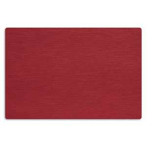 10 Jogo Americano Juta Vermelho - Impermeável Limpa Facil Pvc