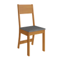 Ver imagem 3 de Conjunto de Sala de Jantar Predilleta Karla 1,50 C/6 Cadeiras Freijo Off