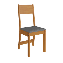 Conjunto de Sala de Jantar Predilleta Karla 1,50 C/6 Cadeiras Freijo Off - 3