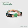 Coleira Pet Cachorro de Poliéster Estilo Vira-lata Caramelo Tamanho:M - 2