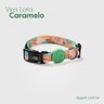 Coleira Pet Cachorro de Poliéster Estilo Vira-lata Caramelo Tamanho:M - 5