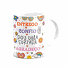 Caneca Divertida Vibes - Entrego Confio Surto - 2