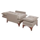 Ver imagem 3 de Poltrona Cadeira Reclinável Munique 162 Império Veludo