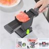 Fatiador de Carne, Cortador Manual de Carne Fresca com 18 Laminas - 2