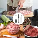 Ver imagem 6 de Fatiador de Carne, Cortador Manual de Carne Fresca com 18 Laminas