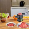 Fatiador de Carne, Cortador Manual de Carne Fresca com 18 Laminas - 5