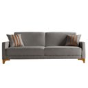 Ver mais imagens de Sofa Cama para Sala de Estar 209cm x 84cm Luizi Cinza