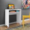Mesa Escrivaninha Branca Smile 68cm - 1