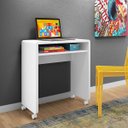 Ver imagem 1 de Mesa Escrivaninha Branca Smile 68cm