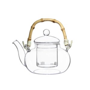 Chaleira em Vidro Borossilicato com Infusor Arrow 600ml Haüskraft