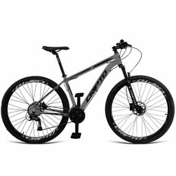 Bicicleta Aro 29 Cripto 24 Marchas Shimano Freios Hidraulico - Grafite-preto - 15" Grafite-preto - 1