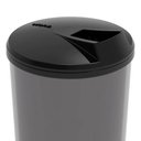 Ver imagem 2 de Farinheira Porta Farofa Temperos com Tampa 400ml Crippa Fumê