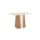 Ver imagem 3 de Mesa de Jantar Orus 120 4 Cad. Bella Linho - Henn