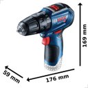 Ver imagem 5 de Parafusadeira Furadeira de Impacto Gsb 12v-30 12v Bosch