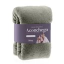 Ver imagem 1 de Manta Microfibra Lisa Aconchego Cáqui