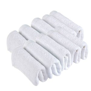 Kit 10 Toalhas de Rosto para Salão de Beleza 100% Algodão 40x65cm Emcompre Beira Rio