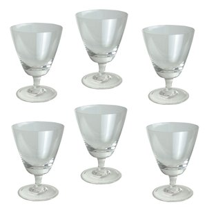 Jogo de Taça para Sobremesa em Cristal - 6 Peças Prime Home Decor 38087