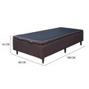 Ver imagem 2 de Base Box Baú para Colchão Solteiro Thor Umaflex 188cm x 88cm