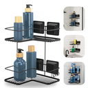 Ver imagem 1 de Cantoneira Dupla Ultra Black Ventosa Quadrada 2657 Arthi