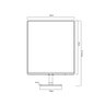 Monitor Vertical Elements 2030 Xti Pro Display Branco 27,6″ - 3
