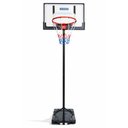 Ver imagem 2 de Tabela de Basquete Portátil Móvel Altura Ajustável 2,10m Aro 45cm