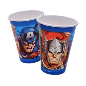 Copo de Papel Avengers Vingadores 180ml - 8 Unidades