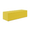 Ver imagem 3 de Calçadeira Baú Navi 195 para Cama King Z-004 Sued Amarelo Aradecor
