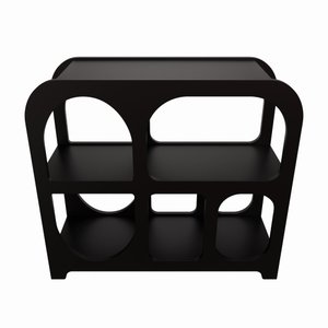 Aparador Plaster Preto - Receba em 25 Dias Úteis