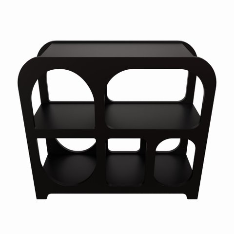 Aparador Plaster Preto - Receba em 25 Dias Úteis