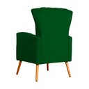 Ver imagem 5 de Kit 02 Poltrona Decorativa Melinda Suede Verde - Fm