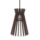 Ver imagem 1 de Luminária Teto tipo Pendente HAVANA MDF - Completa - Cor: Marrom