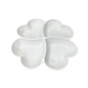 Ver imagem 1 de Petisqueira Coração 4 Divisórias Petisco Melamina 27cm