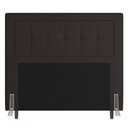 Ver imagem 1 de Cabeceira Box King Size 195cm com Tachas e Frame Marrom