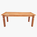 Ver imagem 4 de Mesa em Madeira 100 X 60 em Demolição Sudeste Rústico