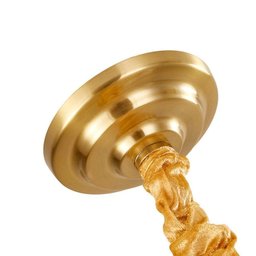 Lustre Pendente Nordecor Velle 2950 60cm Dourado Fosco E14 Bivolt - 6 Lustre Pendente Nordecor Velle 2950 60cm Dourado Fosco E14 Bivolt - 6