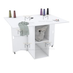 MESA COSTURA DOBRÁVEL M239.2021.B (COSTUREIRA) MUNDI MOVEIS - 6
