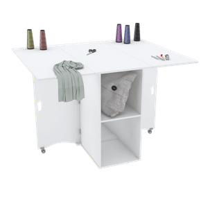 MESA COSTURA DOBRÁVEL M239.2021.B (COSTUREIRA) MUNDI MOVEIS