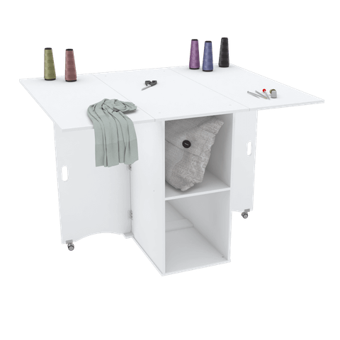 MESA COSTURA DOBRÁVEL M239.2021.B (COSTUREIRA) MUNDI MOVEIS
